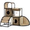 Prevue Pet Products Catville Townhome - Leopard Print