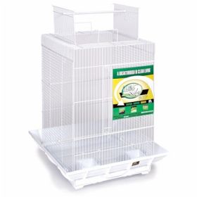 Clean Life Play Top Bird Cage (Option: Red & Black)