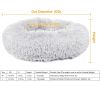 Pet Dog Bed Soft Warm Fleece Puppy Cat Bed Dog Cozy Nest Sofa Bed Cushion M Size