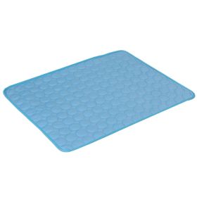 Pet Summer Cat And Dog Sofa Mat (Option: Blue Edging-M60*50cm)